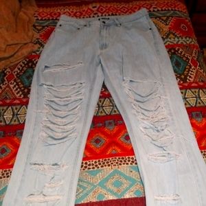 Fashion Nova Ripped Jeans